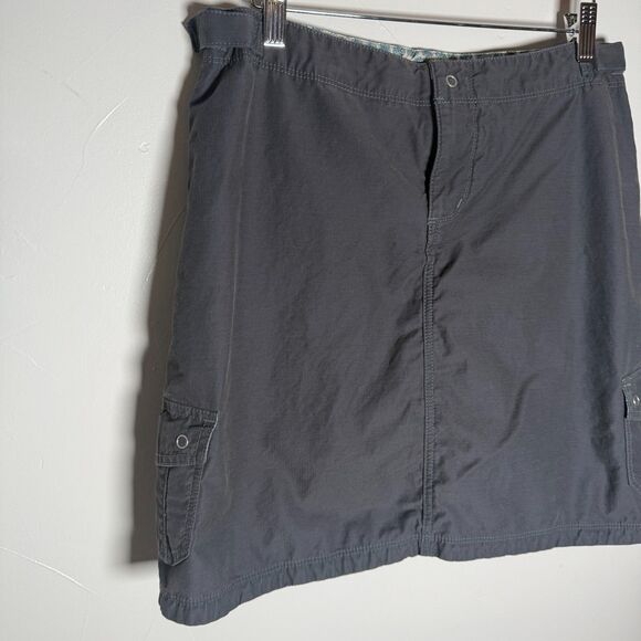 Toad & Co Horny Toad Gray Skort Women's Size 8 Athletic Hiking Outdoor - Picture 2 of 14